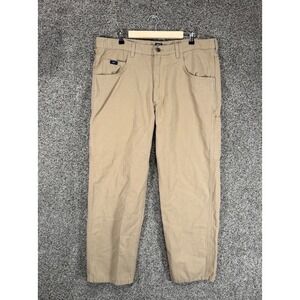 Tyndale AR/FR Pants Mens 38/30 Tan Arc-Rated Flame-Resistant CAT 2 FRMC Workwear